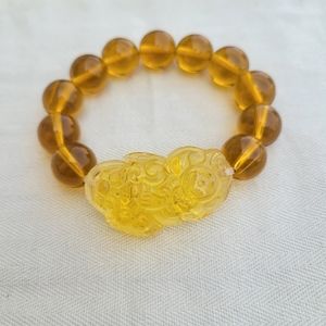 Citrine piyao bracelet
